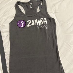 Zumba Toning Instructor Racerback NWOT Size XS